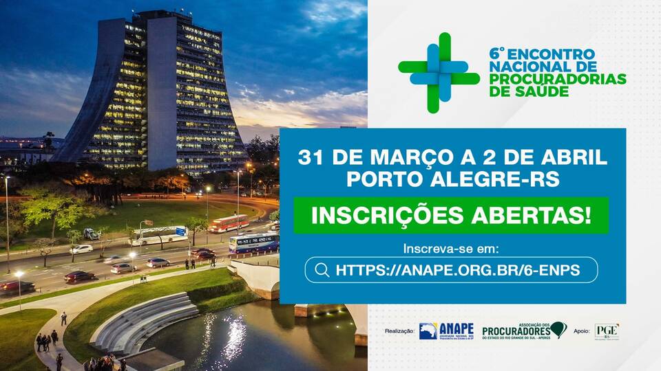 Inscrições abertas para o 6º ENPS