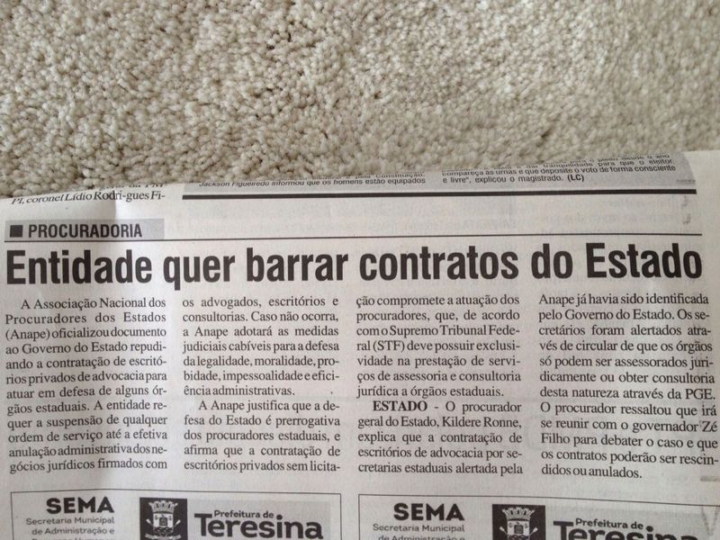 Piauí - repercussão na mídia contra escritórios